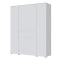 Шкаф 4-х створчатый Плейона, белый 