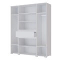 Шкаф 4-х створчатый Плейона, белый 