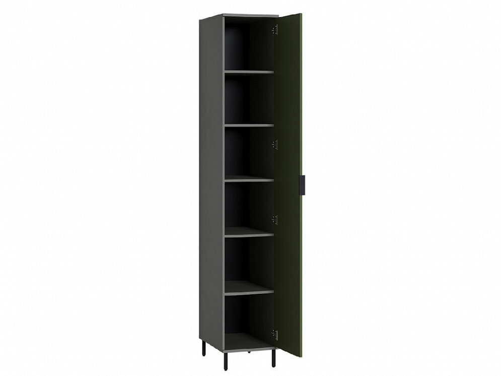 Шкаф-пенал 16.316.01 Марвэл, тёмно-серый 