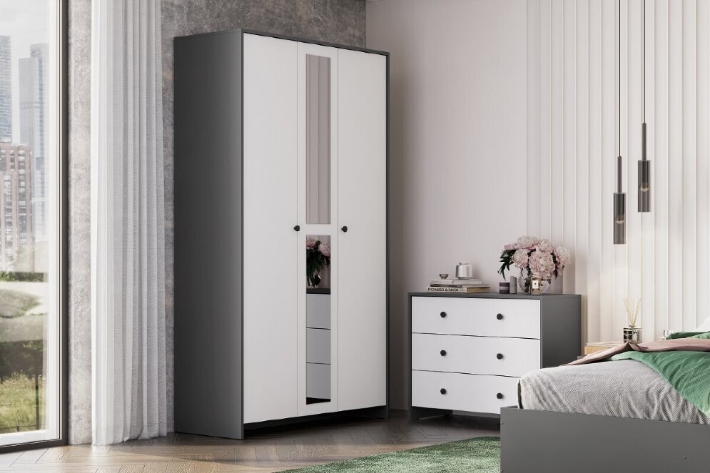 Комод Дольче, Графит 