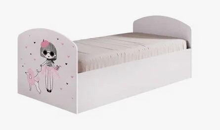  Кровать Мальвина Юниор-2 ЛДСП 