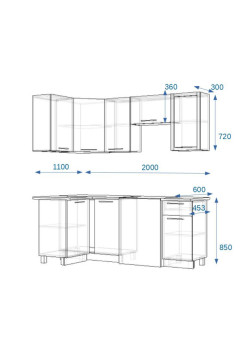 Акация арт. 12  - 1100х2000