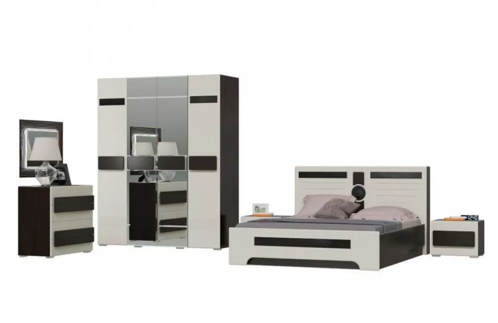 Шкаф 4-х дверный Престиж 