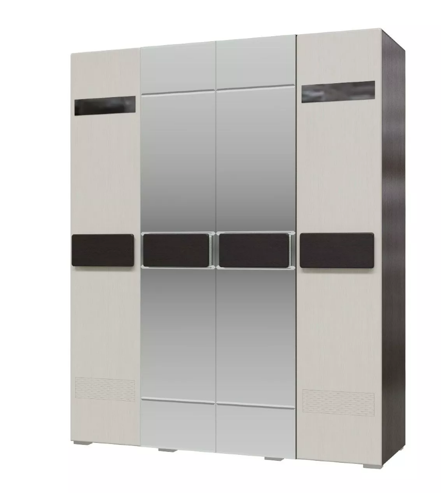 Шкаф 4-х дверный Престиж 