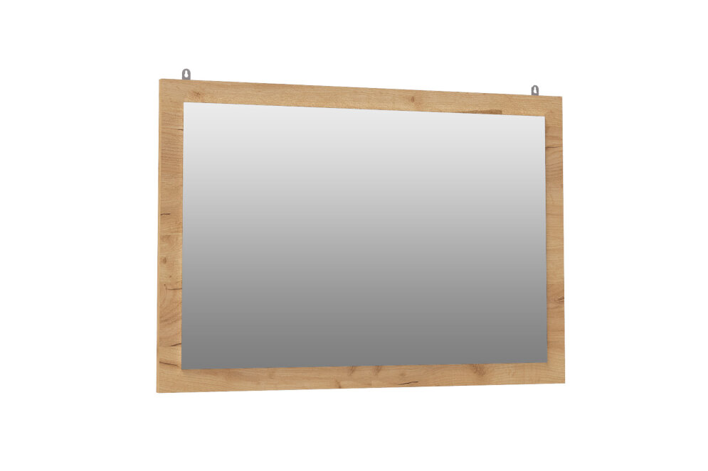 Зеркало Асти, Дуб крафт золотой/Ателье светлое 