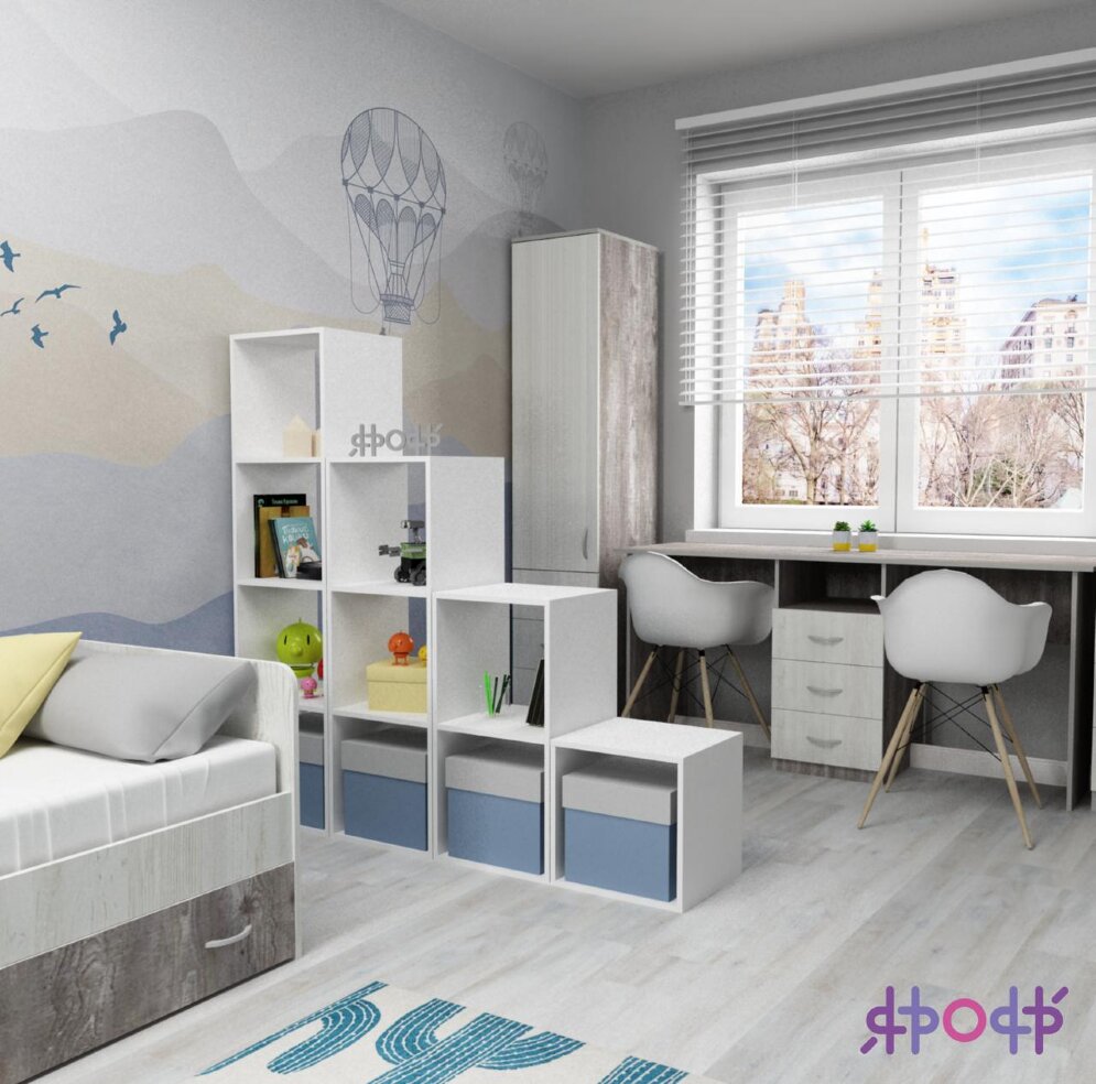 Стеллаж-горка Ярофф 