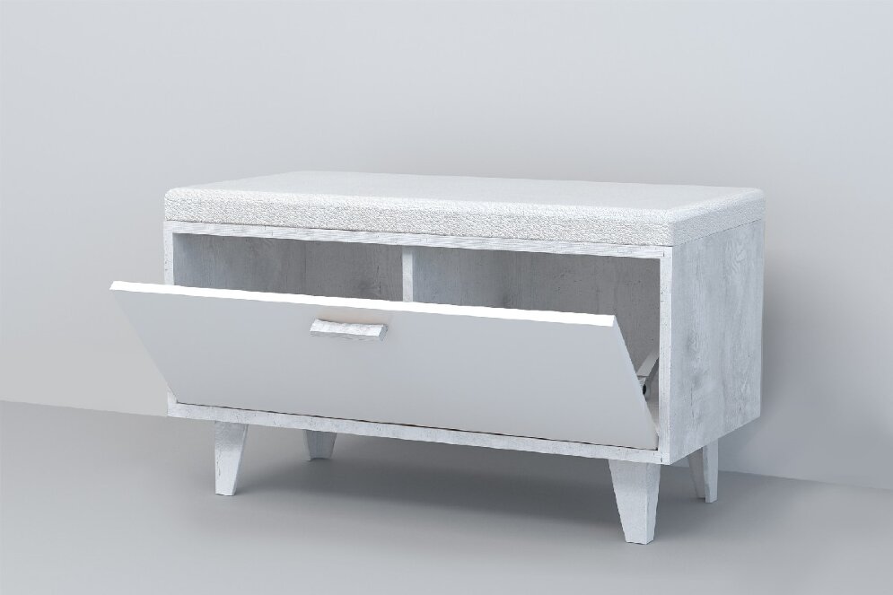 Обувница с 1дверью на ножках  Об-1 ЭГО 