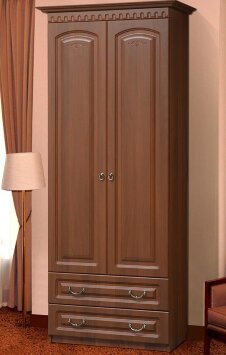 Шкаф 2-х дверный с ящиками Гармония-4