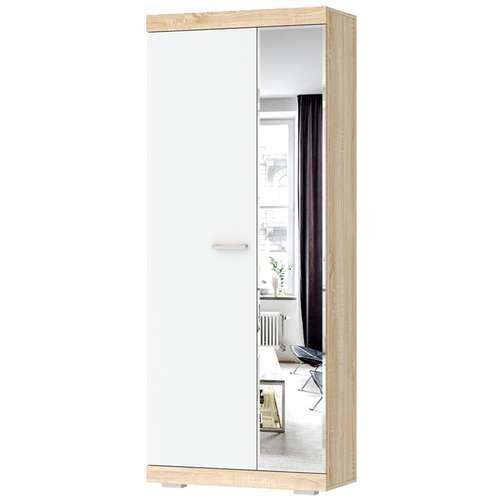 Шкаф Соната ШСЗ-800, Сонома/Белый глянец  