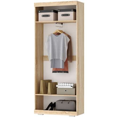 Шкаф Соната ШСЗ-800, Сонома/Белый глянец  