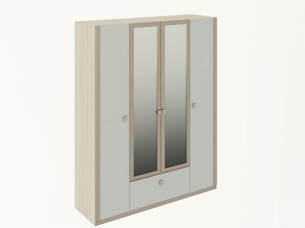 Шкаф 4-х дверный Глэдис 