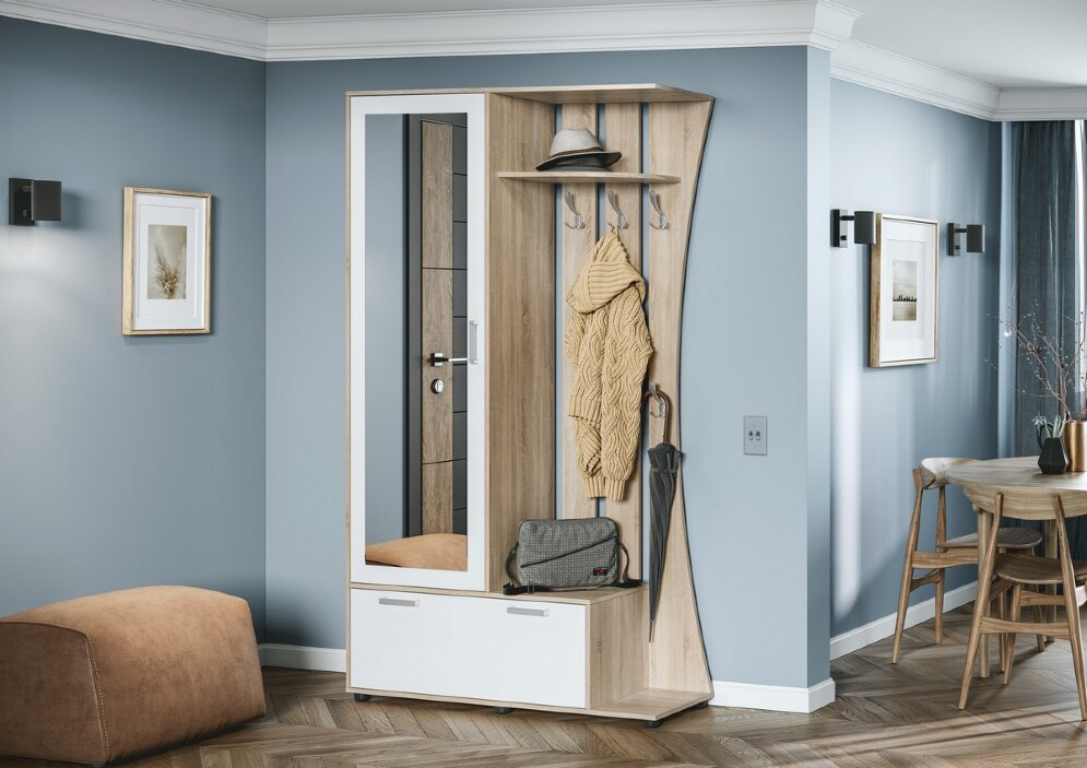 Прихожая Домино 4У, сонома 