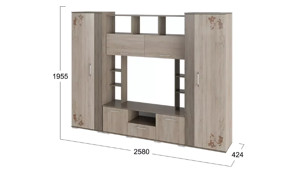 Стенка Белла (исп.2), сонома  