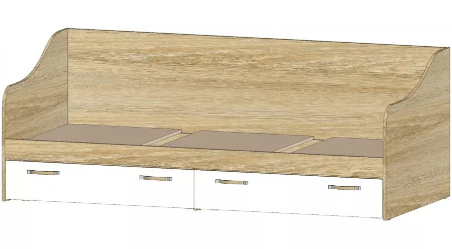 Кровать с ящиками Буратино 