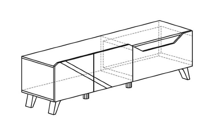 Тумба ТВ 81 (серия 2) 