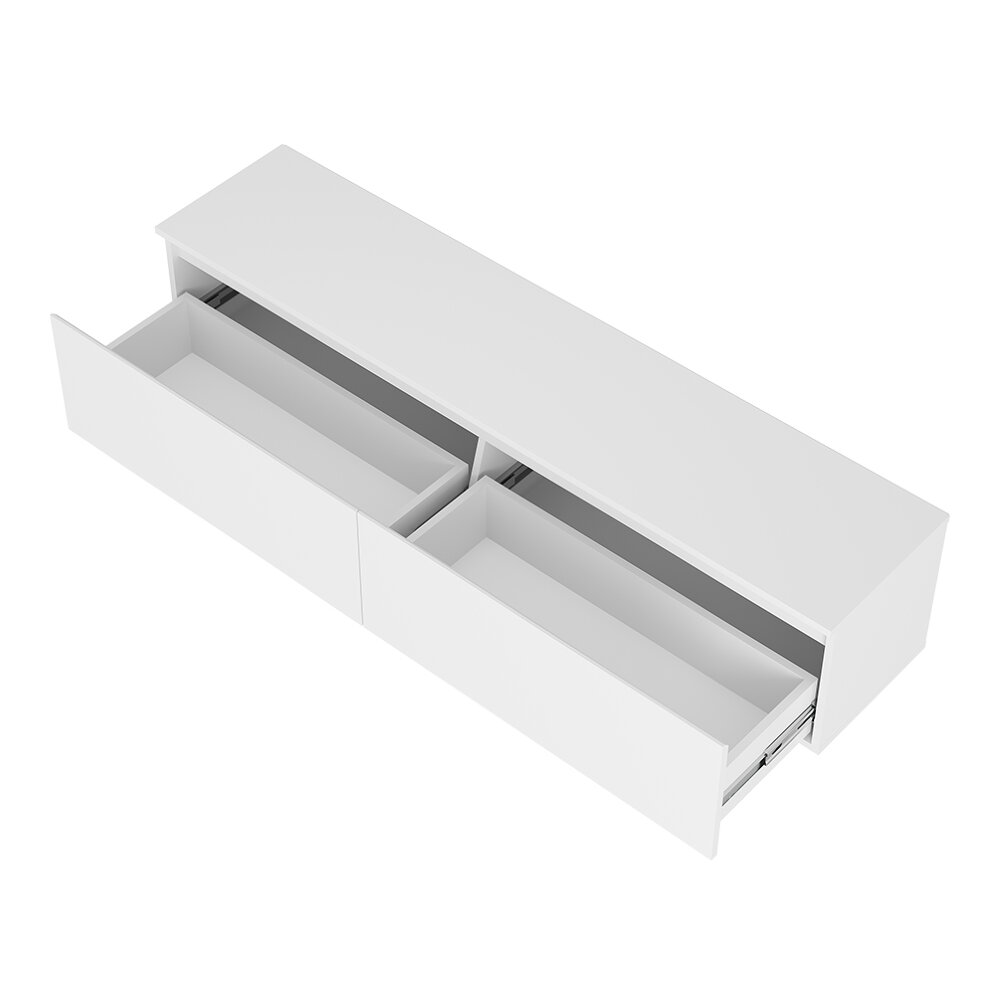 Шкаф навесной Симпл, Белый 