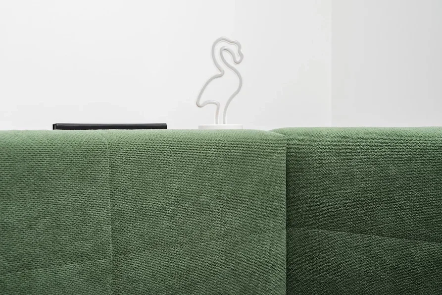 Кровать 90 Марвэл MOSS, велюр 