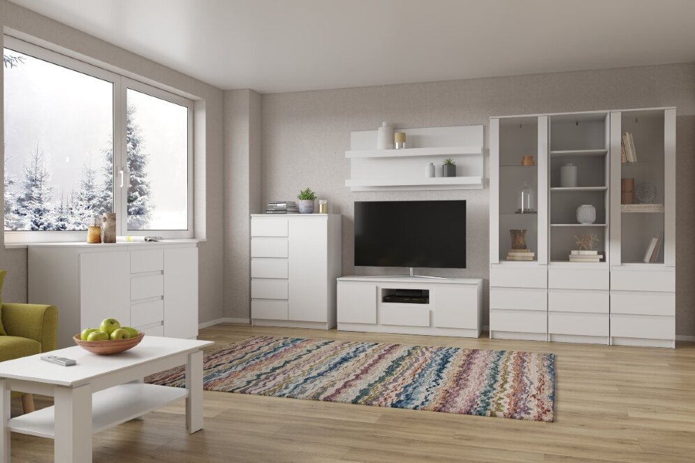 Тумба ТВ-135 Stern (Штерн), белый 