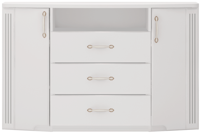 Комод комбинированный Виктория №12 