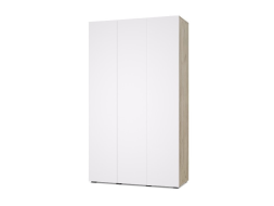 Шкаф 3-х дверный Челси, Дуб серый / Белый