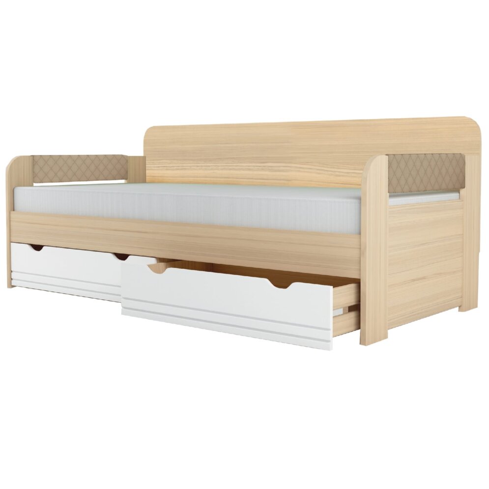 Кровать №900.4 Стиль, кофе с молоком 