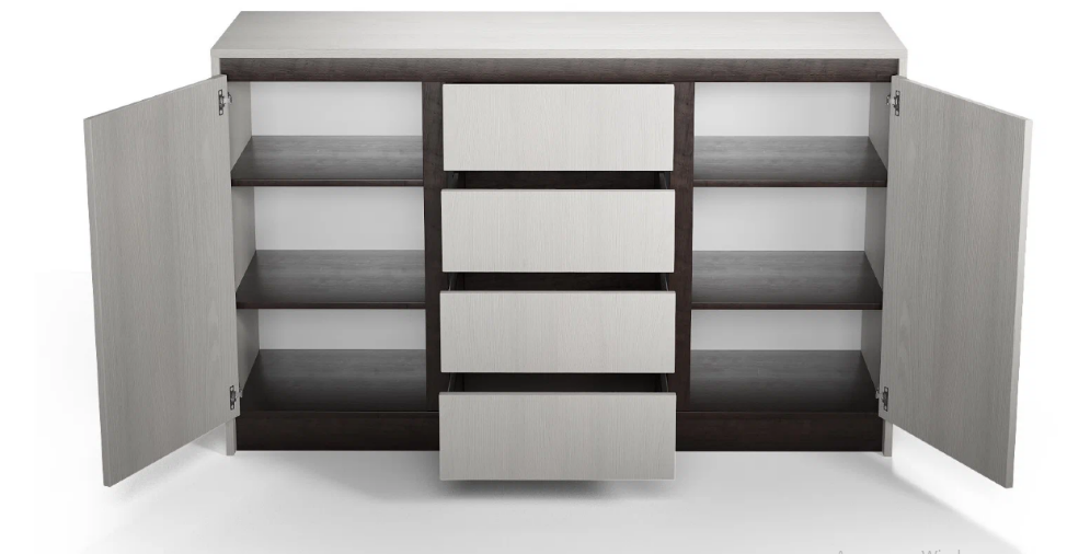 Комод большой Бостон, Анкор светлый 