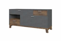 Тумба ТВ Монтана, металл бруклин