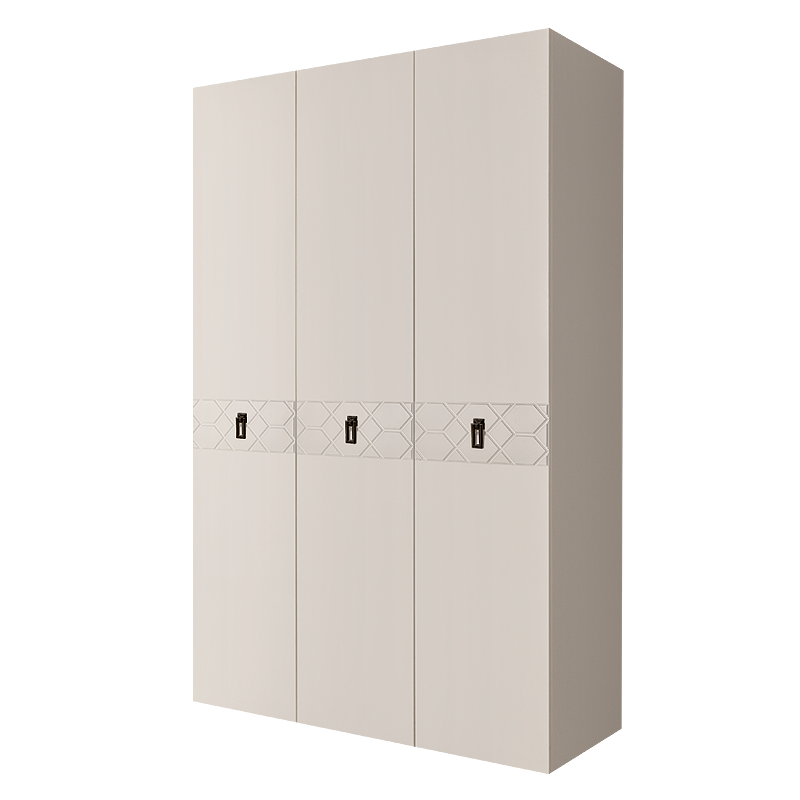 Шкаф 3 двери БМШ2/3(Fa) (без зеркал) Bogemia Farfalle 