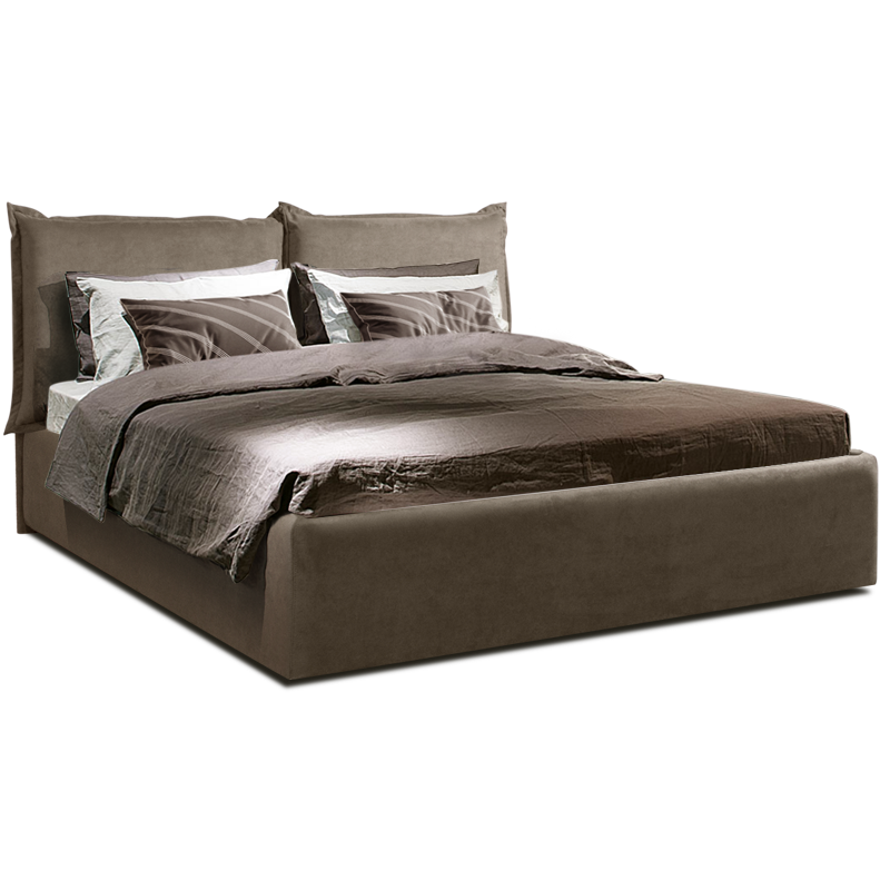 Кровать Baveno Пепельно-коричневый 