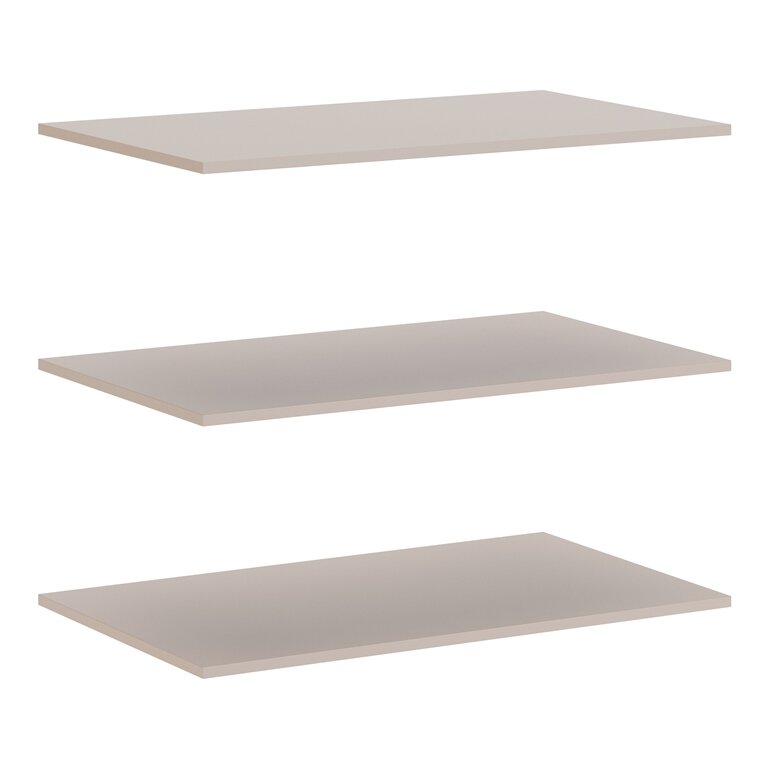 Комплект полок для шкафов Беатрис, 3 шт 