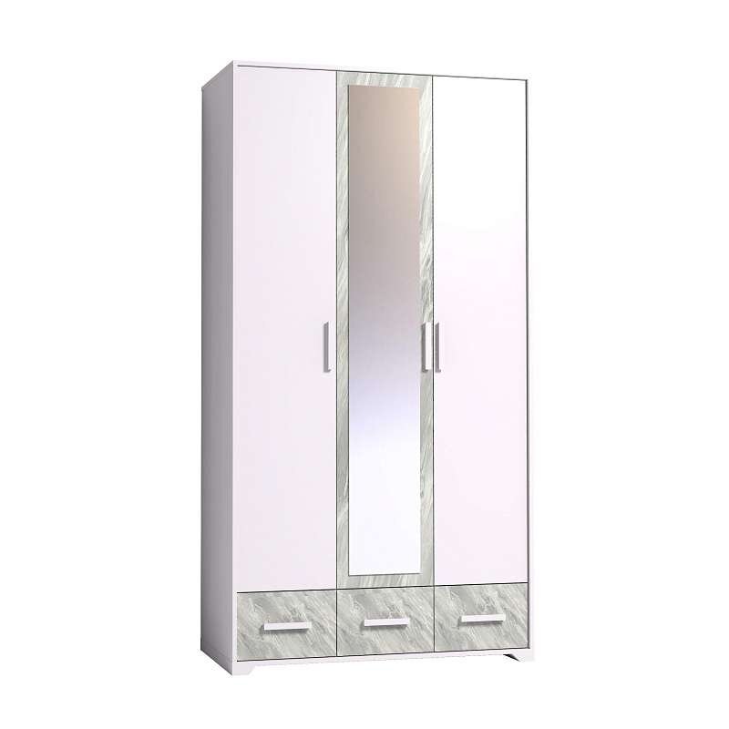 Шкаф для одежды и белья 444 Айрис, Статуарио 