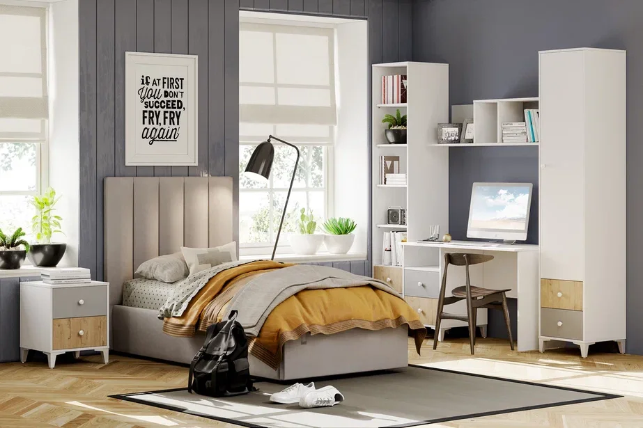 Шкаф-пенал Морти НМ 041.14  