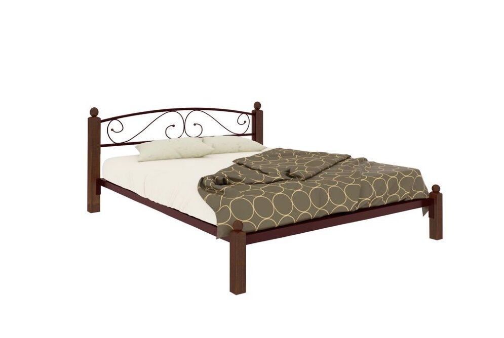 Кровать металлическая Вероника Lux 