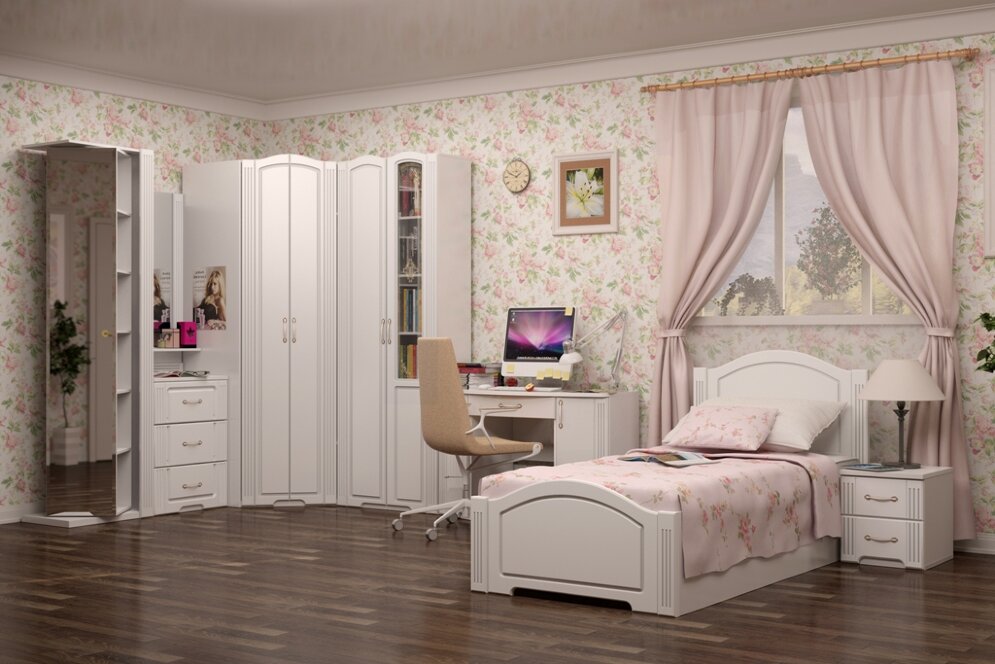 Шкаф для одежды трехдверный Виктория №9 