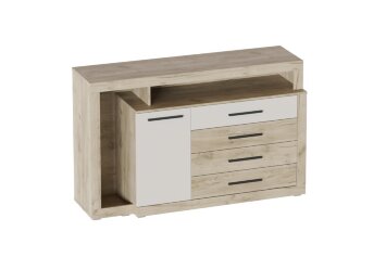 Тумба с дверцей и 4 ящиками Мишель
