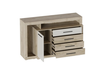 Тумба с дверцей и 4 ящиками Мишель