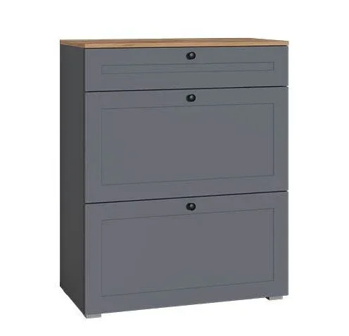 Тумба для обуви Остин 16.121 серый графит 