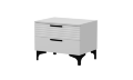 Тумба прикроватная Брента, Белый 
