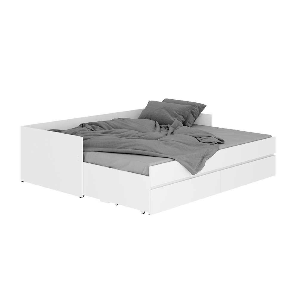 Кровать-трансформер Симпл, Белый 