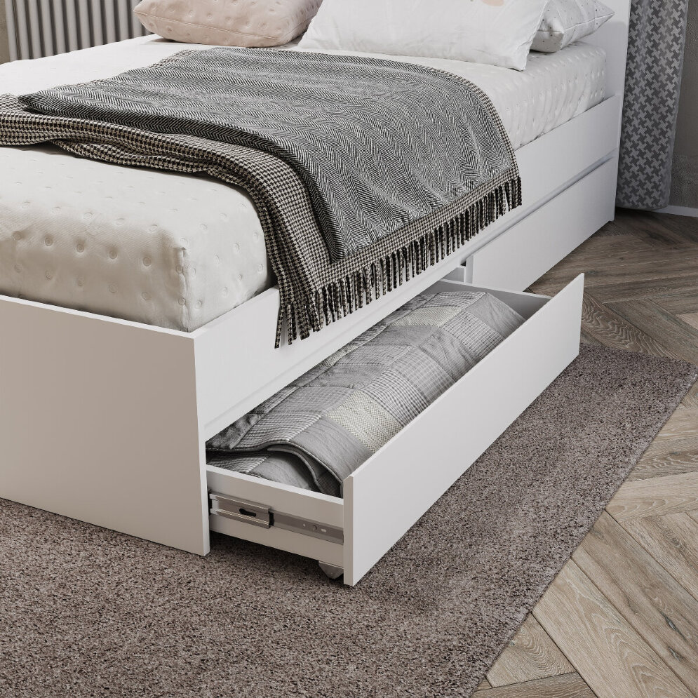 Кровать-трансформер Симпл, Белый 