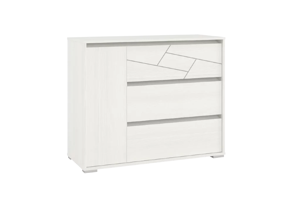 Комод с дверкой и тремя ящиками Аделина 