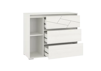 Комод с дверкой и тремя ящиками Аделина