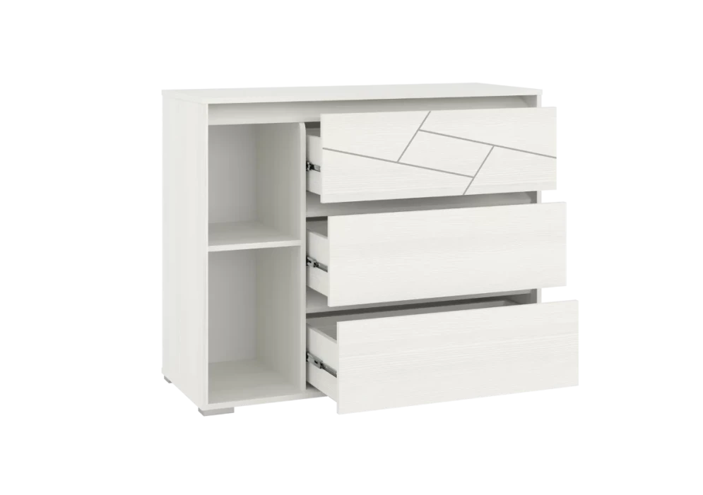 Комод с дверкой и тремя ящиками Аделина 