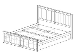 Кровать двуспальная Валенсия 