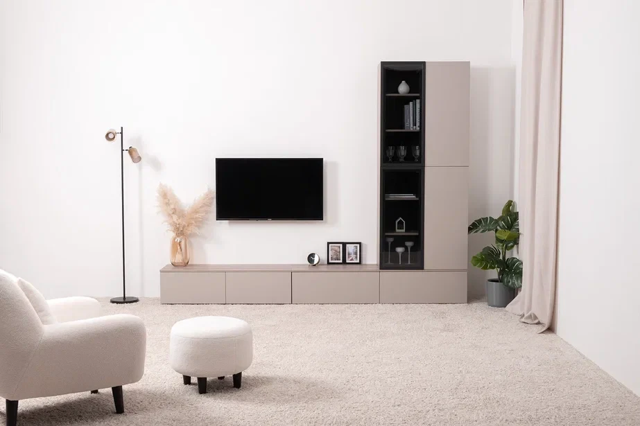 Шкаф-пенал 16.322.03 Роквуд, Крем 