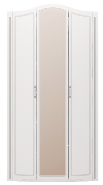 Шкаф для одежды трехдверный с зеркалом Виктория №9 