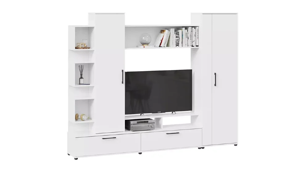 Стенка Дакота, белый 