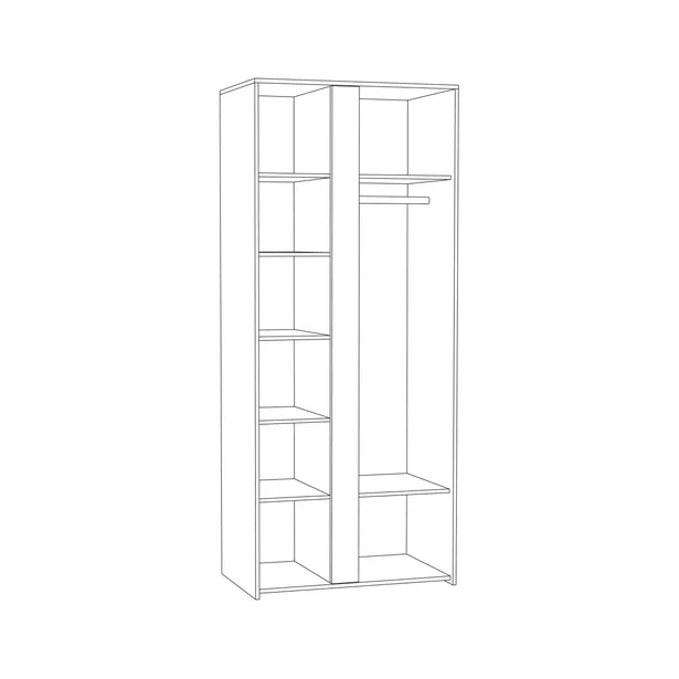 Шкаф Трувор 13.204   