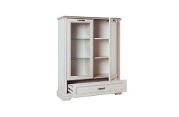 Шкаф с витриной 1V1D1SL MONAKO
