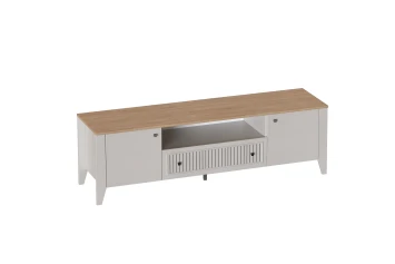 Тумба ТВ 2 двери 1 ящик Валенсия широкая